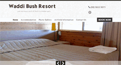 Desktop Screenshot of bushresorts.com.au